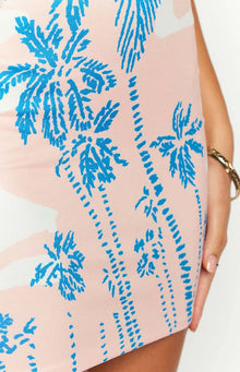 Day Dreams Ville Crede Mini Skirt | Palm Print