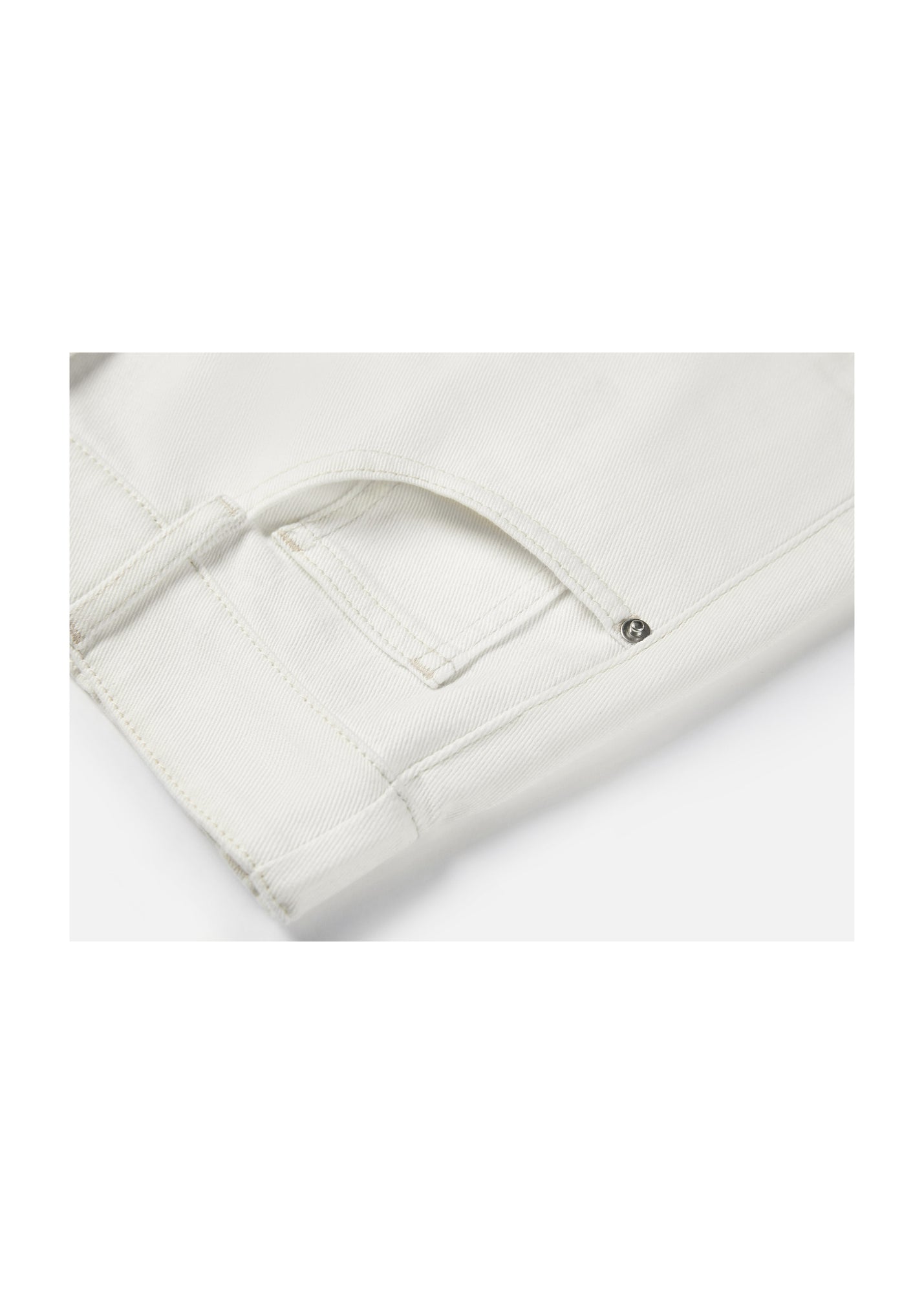 Denim Shorts | White
