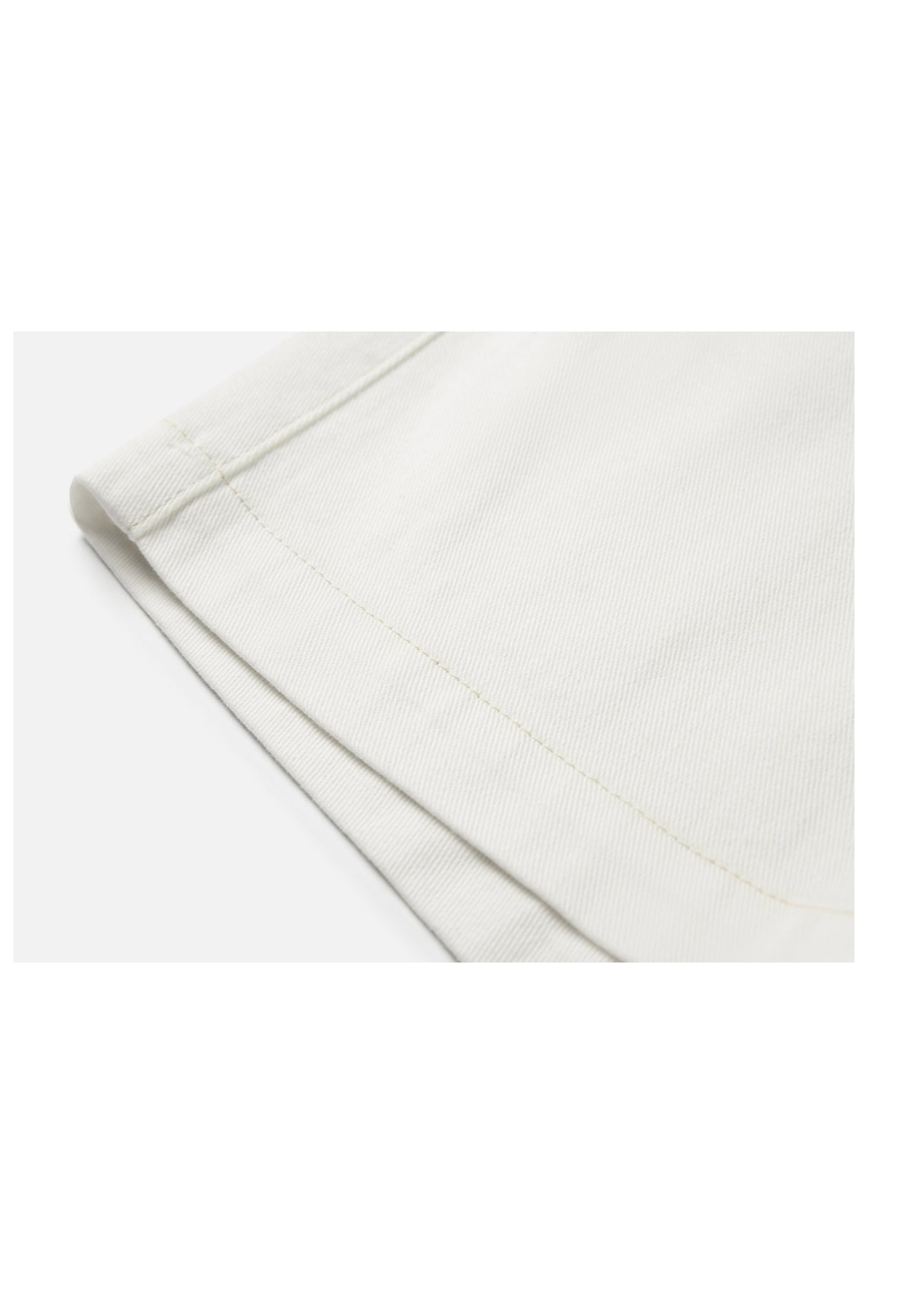 Denim Shorts | White