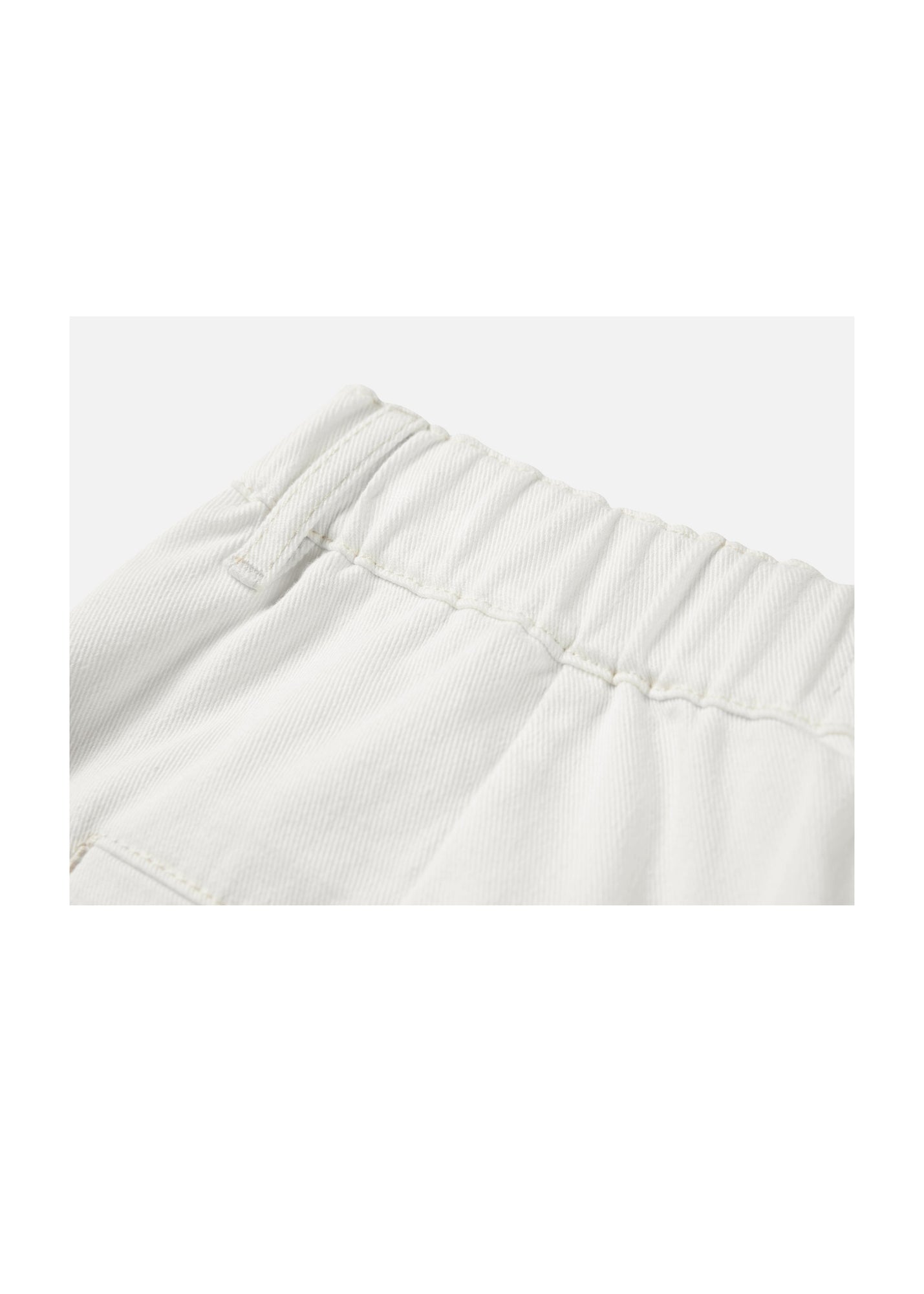 Denim Shorts | White