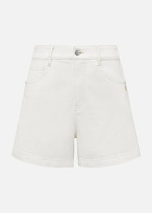 Denim Shorts | White