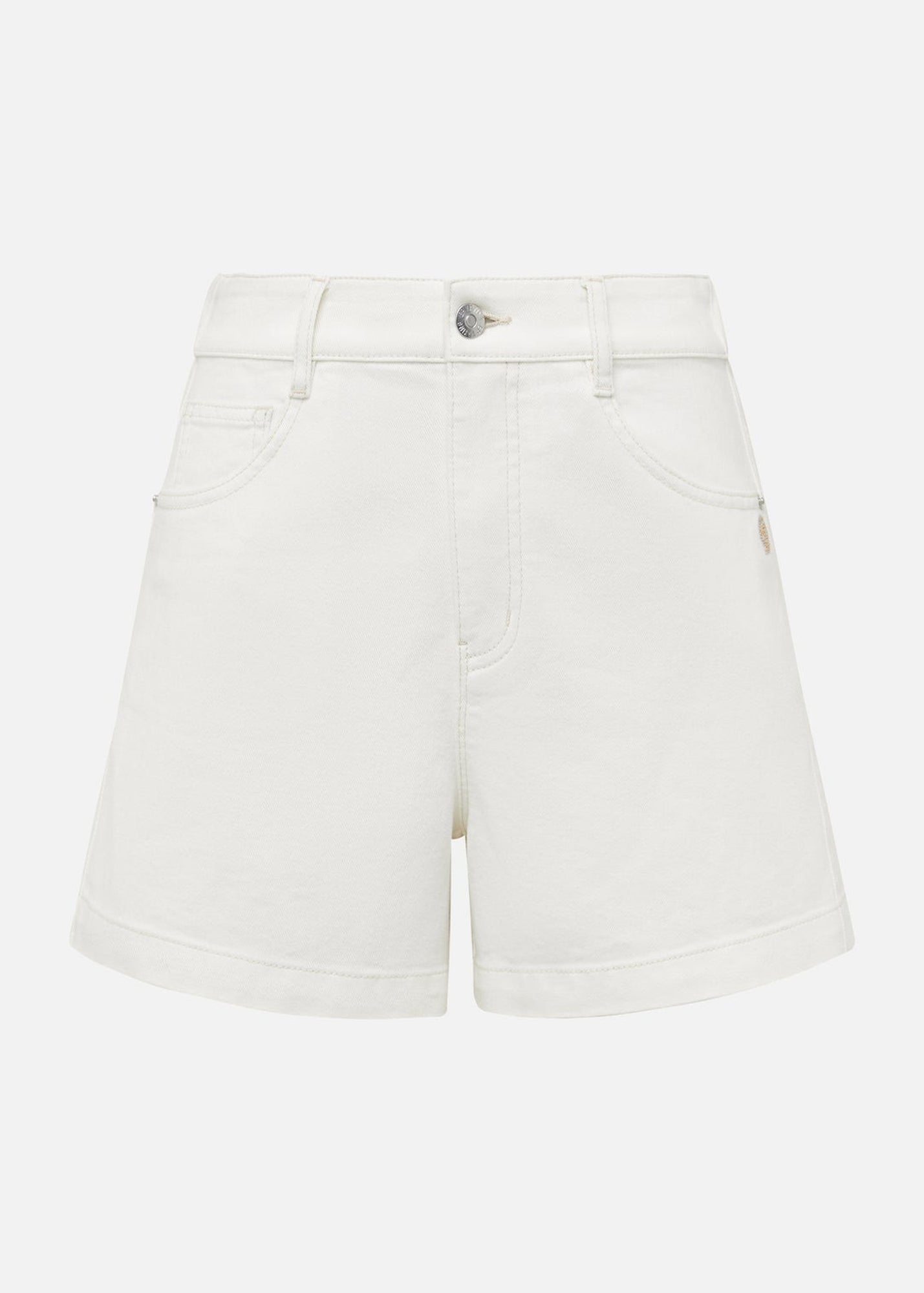 Denim Shorts | White