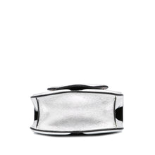 Alexander McQueen Pre-Owned Mini Metallic Glitter Heroine Crossbody | Women | Silver