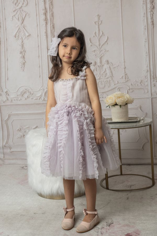 Ariel Lavender Tulle Dress | Lavender