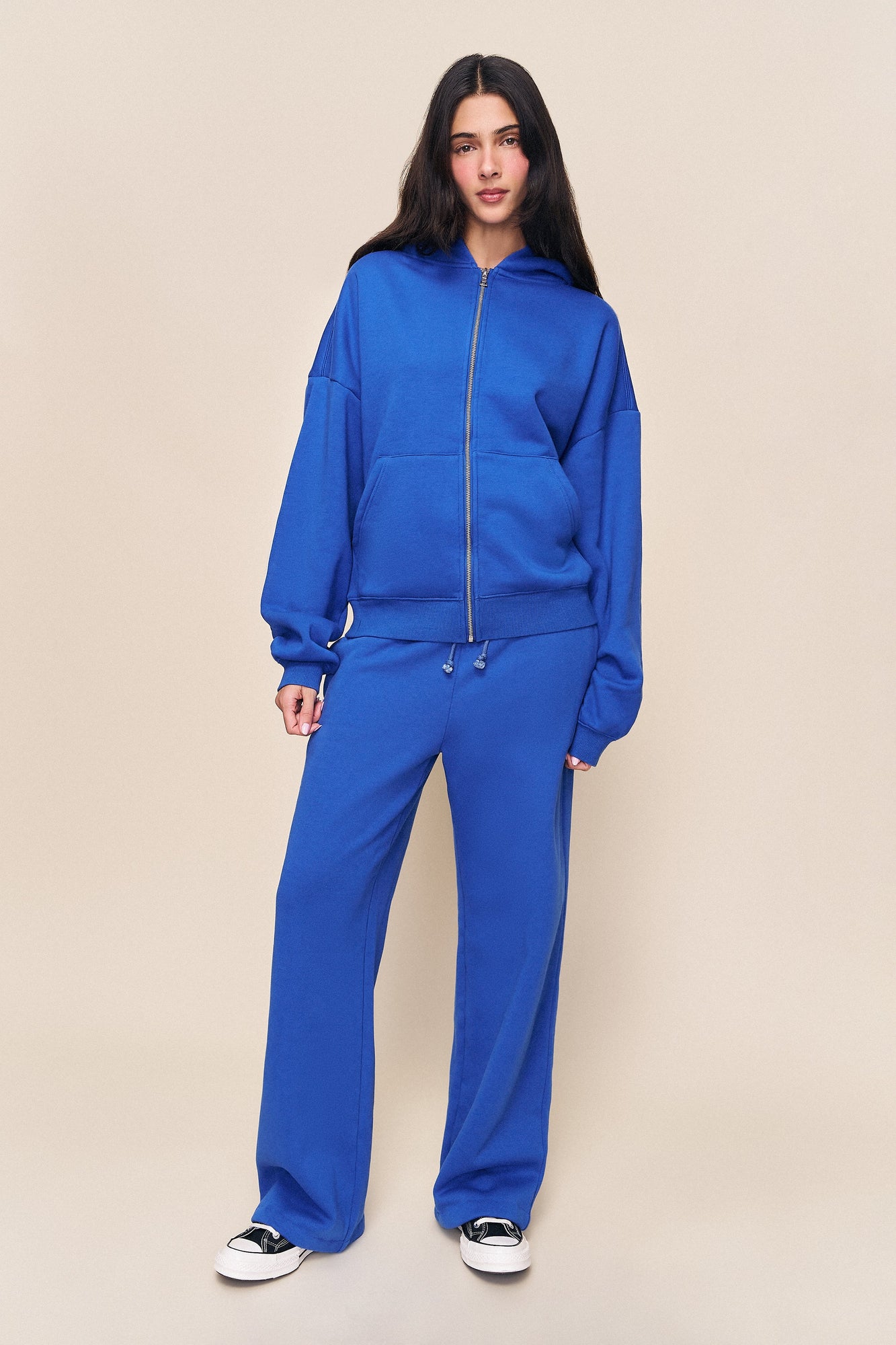 Womens | Relaxed Drawstring Sweatpants | Royal Blue