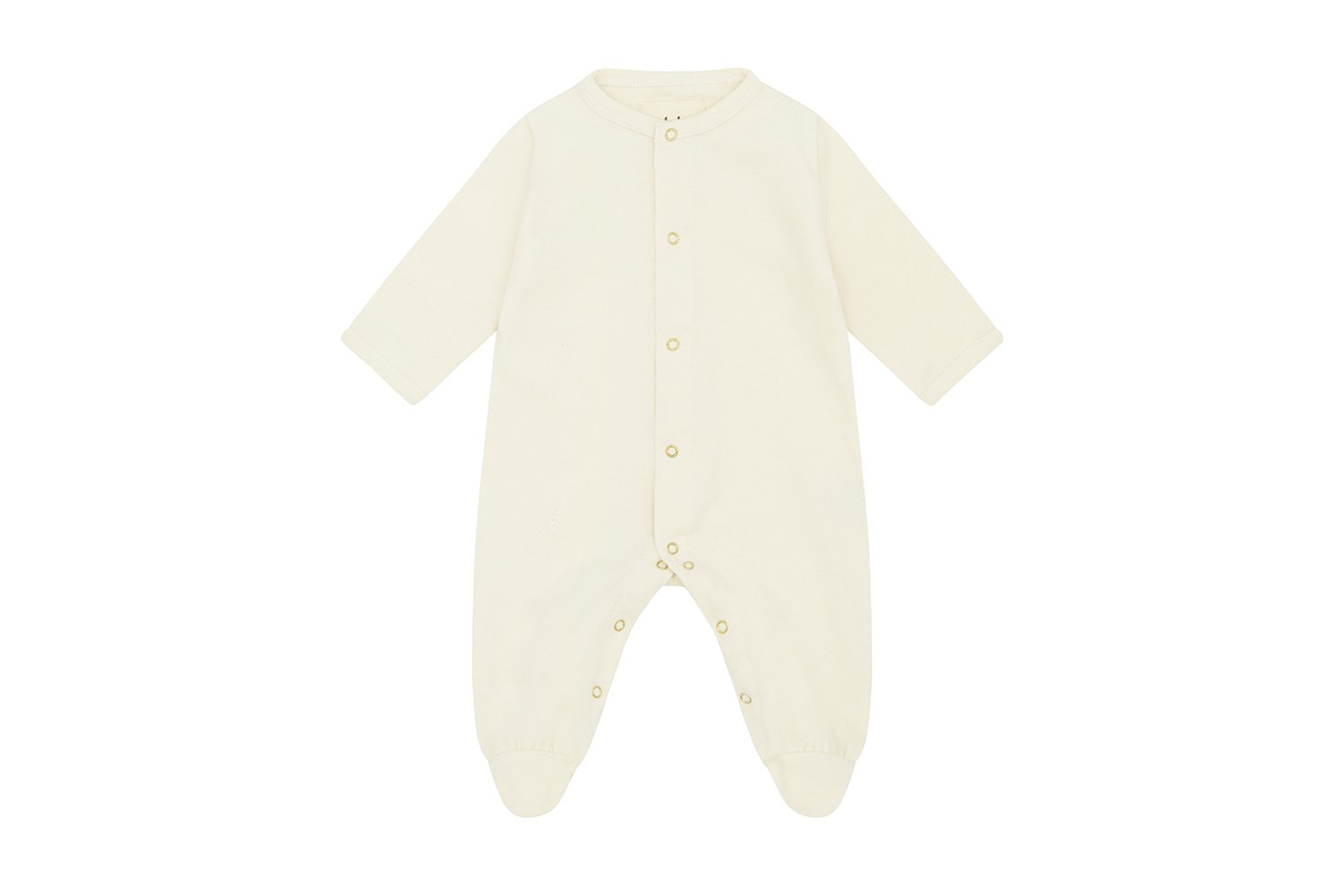 Organic Cotton Sleepsuit | Ecru - No Dye