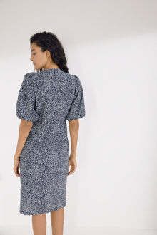 Naxos Button Down Cover up Dress | Navy Blue