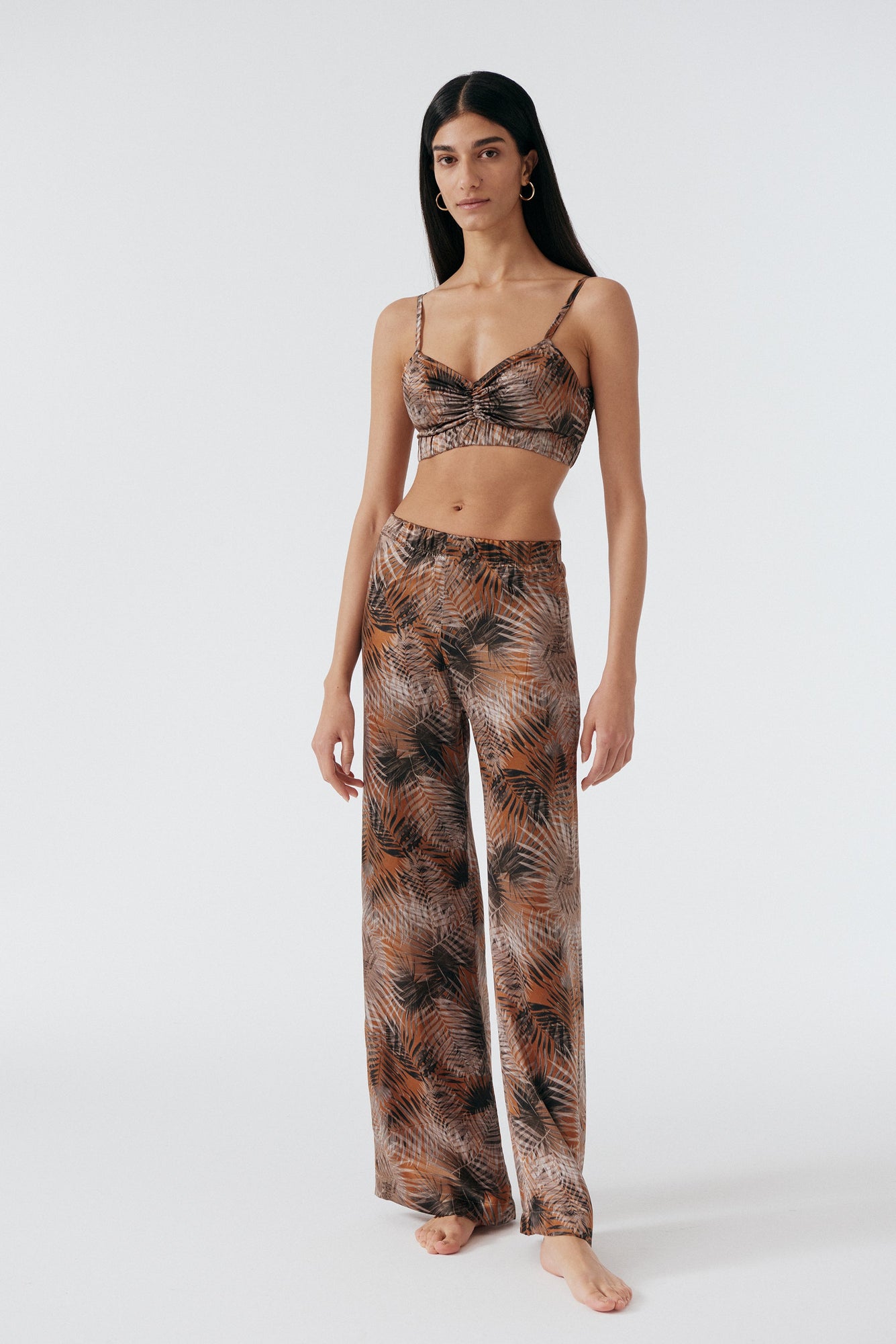 Palm Springs Silk Pants | Multi