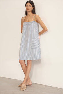 Hamptons Slip Dress | Blue