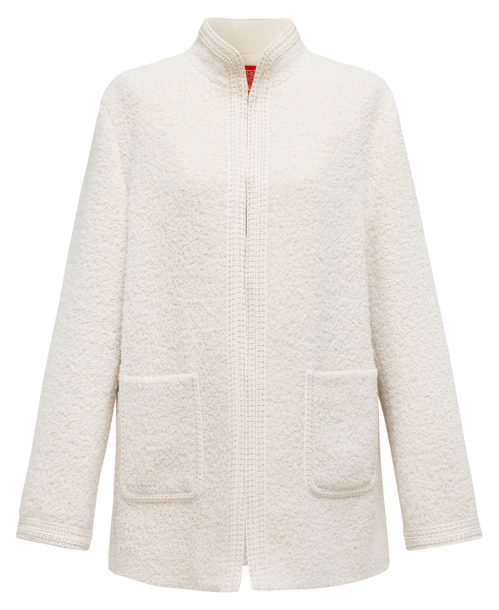 Textured Jacket | Beige