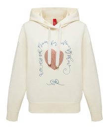 Hooded Sweatshirt | White