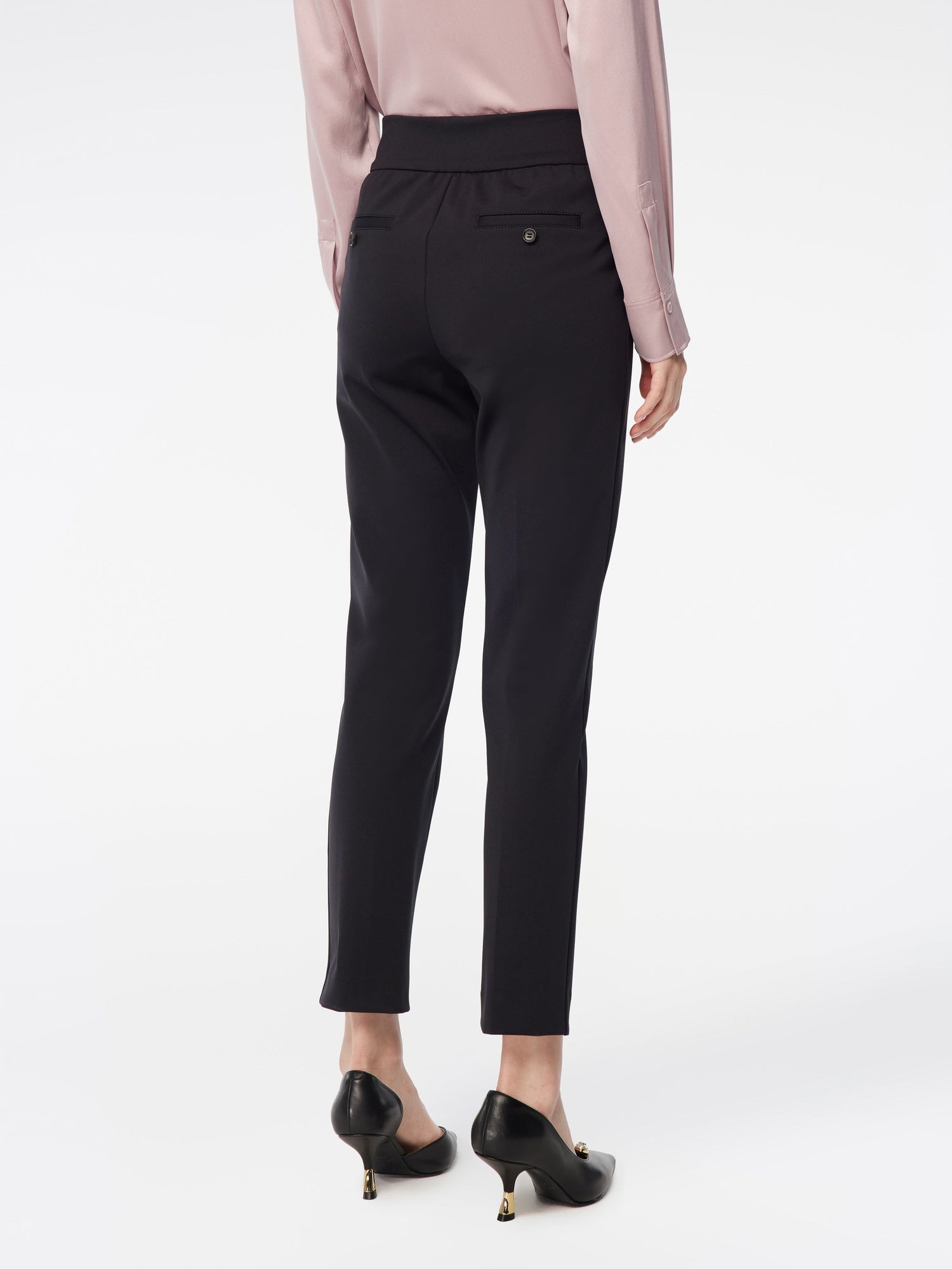 Slim-Leg Pants | Black