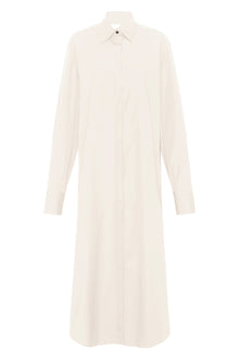 Loopa Cotton Shirt Dress | Crema