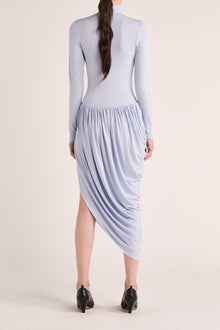 Solina Sleeved Dress | Sky