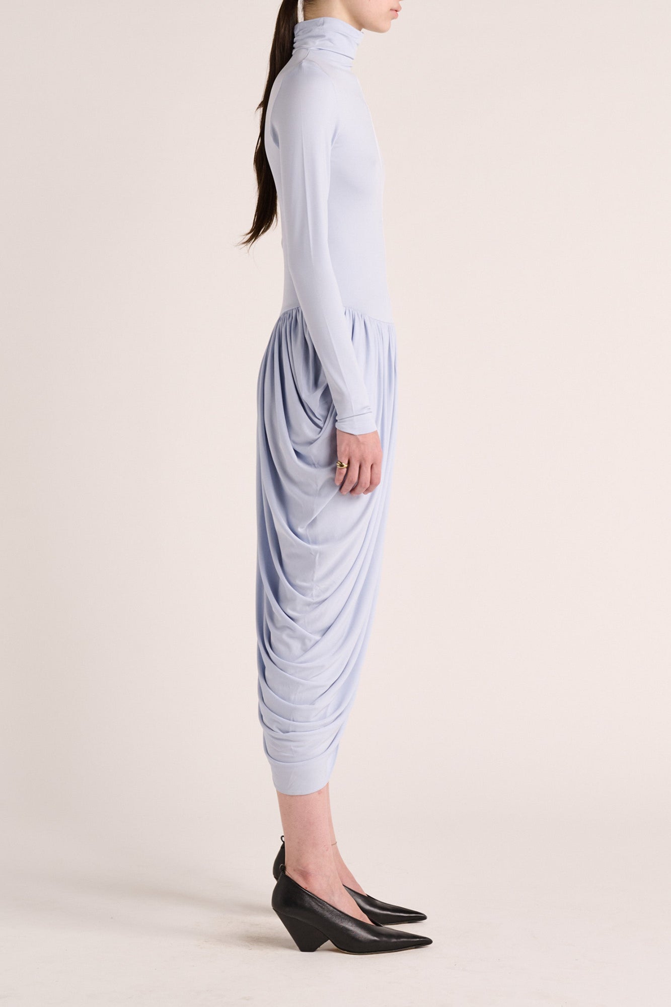 Solina Sleeved Dress | Sky