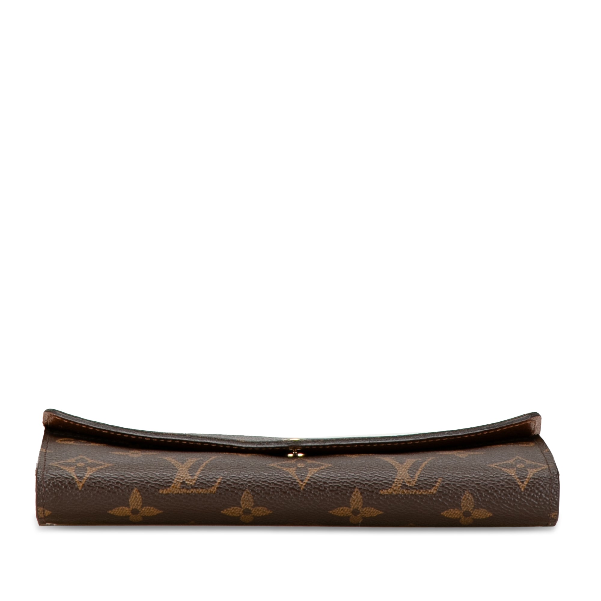 Louis Vuitton Pre-Owned Monogram Portefeuille Sarah Wallet | Women | Brown