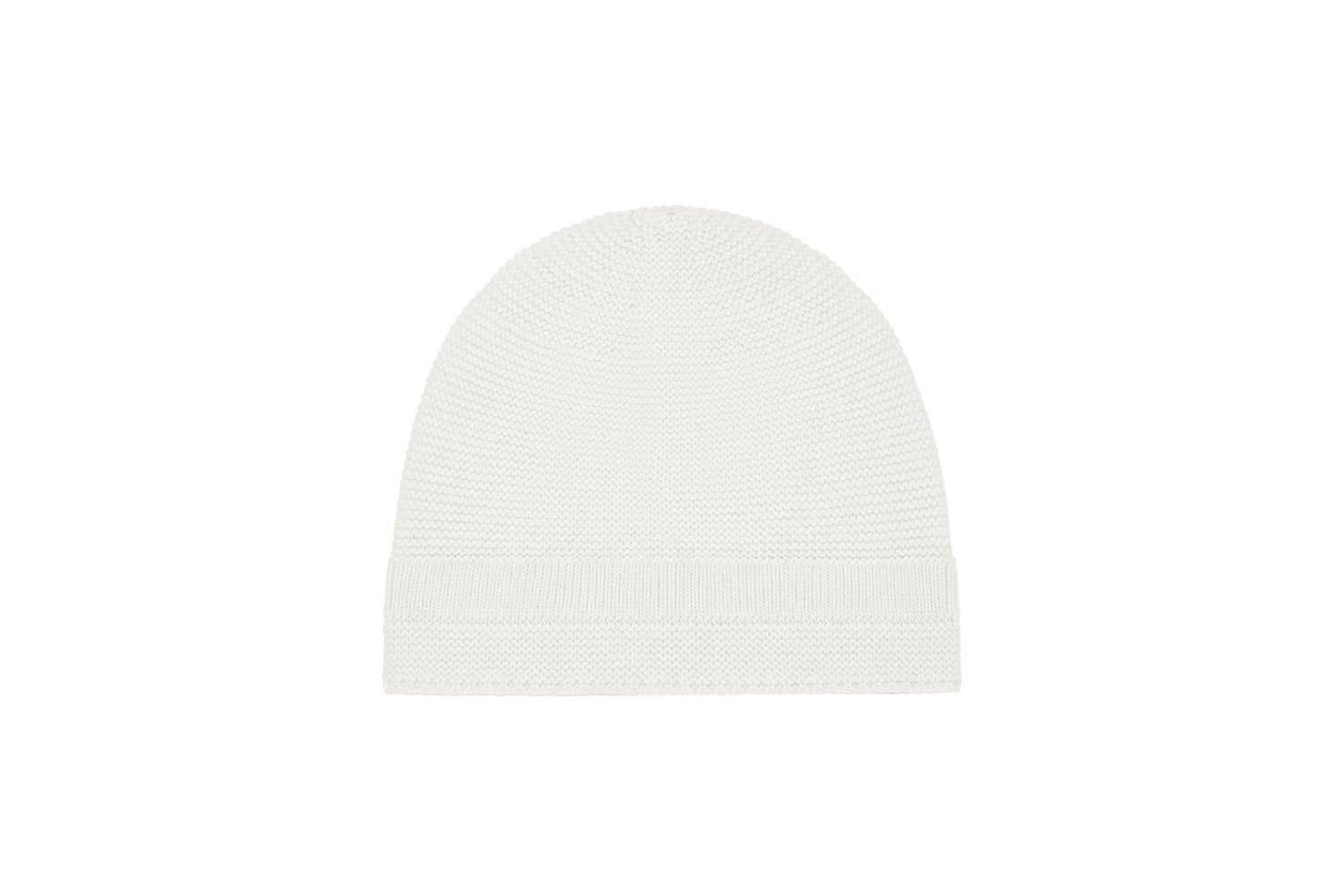 Organic Knit Hat | Ecru