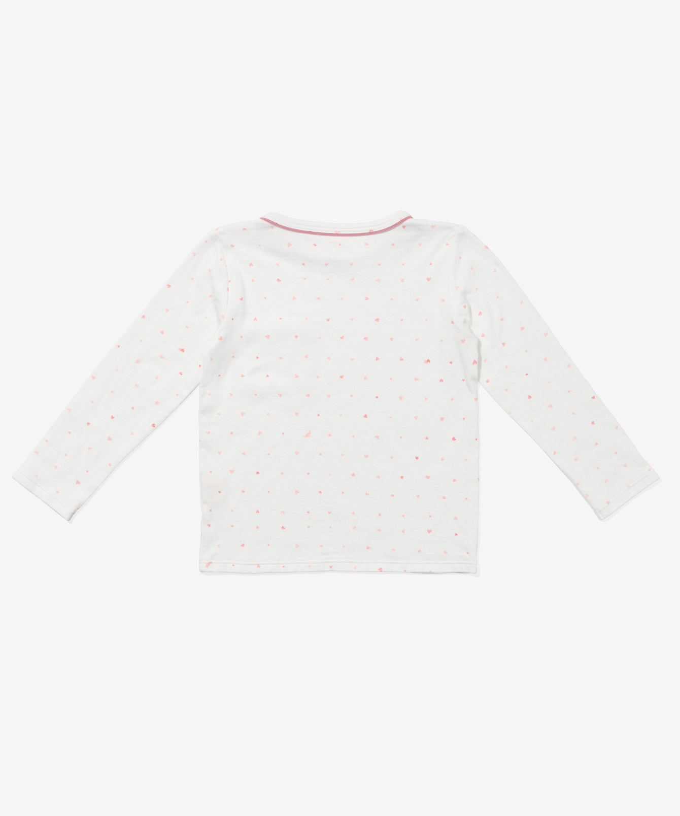 Girls | Edward T-Shirt | Pink/White