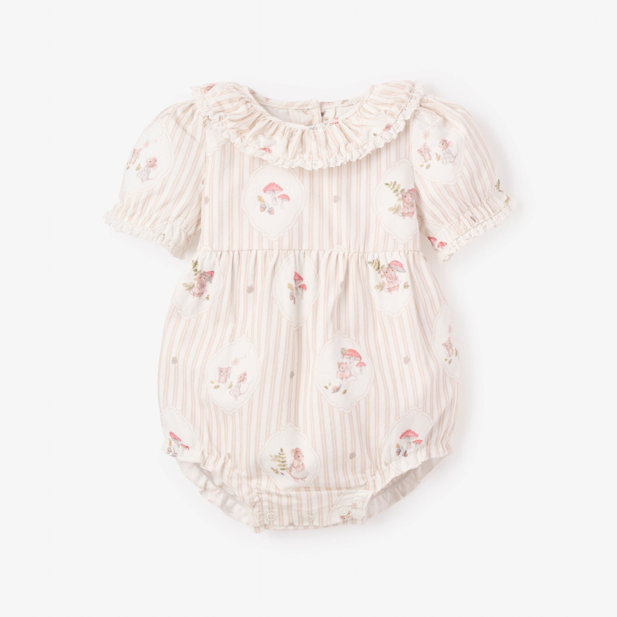 Girls | Striped Bubble Dress | Pink