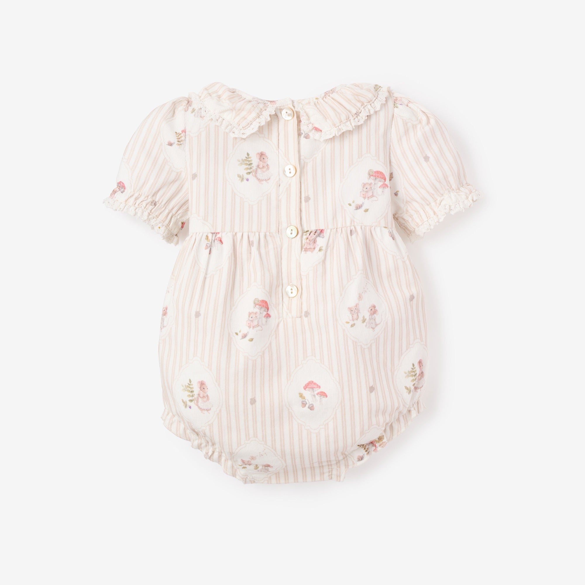 Girls | Striped Bubble Dress | Pink