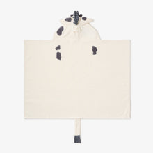 Unisex | Cow Hooded Baby Bath Wrap | White