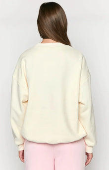 Elodie Crew Neck Sweater | Cream