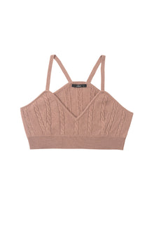 Cashmere Bralette | Mauve