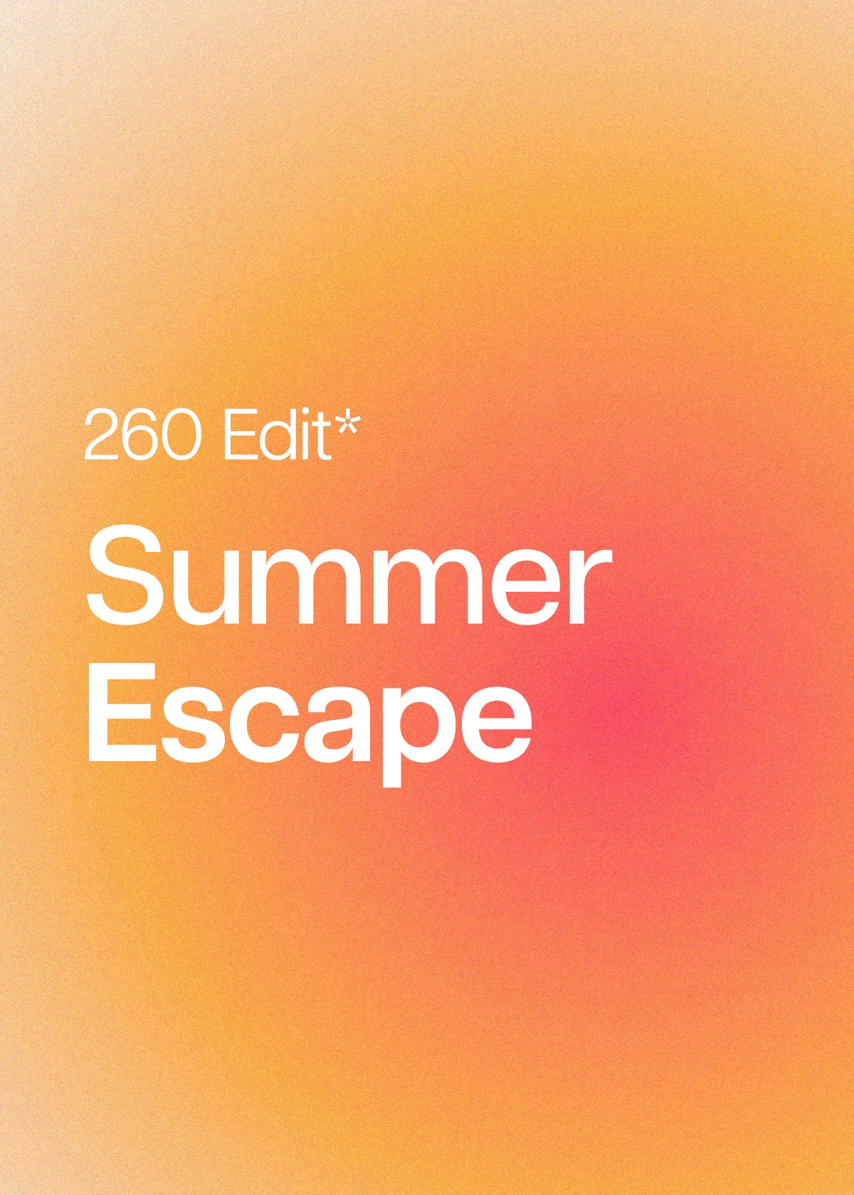 260 Edit : Summer Escape Line Pass, Dallas