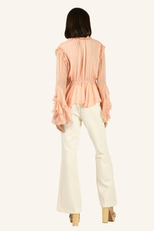Emeline Blouse | Peach