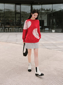 Color-Block Boot | White