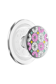 Enamel Atomic Wallpaper | Silver