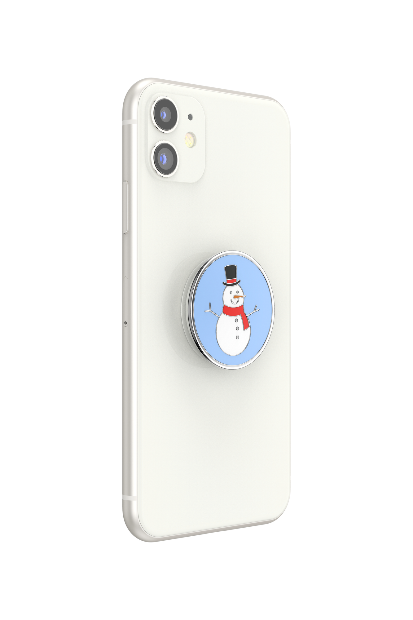 Enamel Snowman | Blue