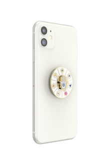 Enamel Spinner Chakras | White