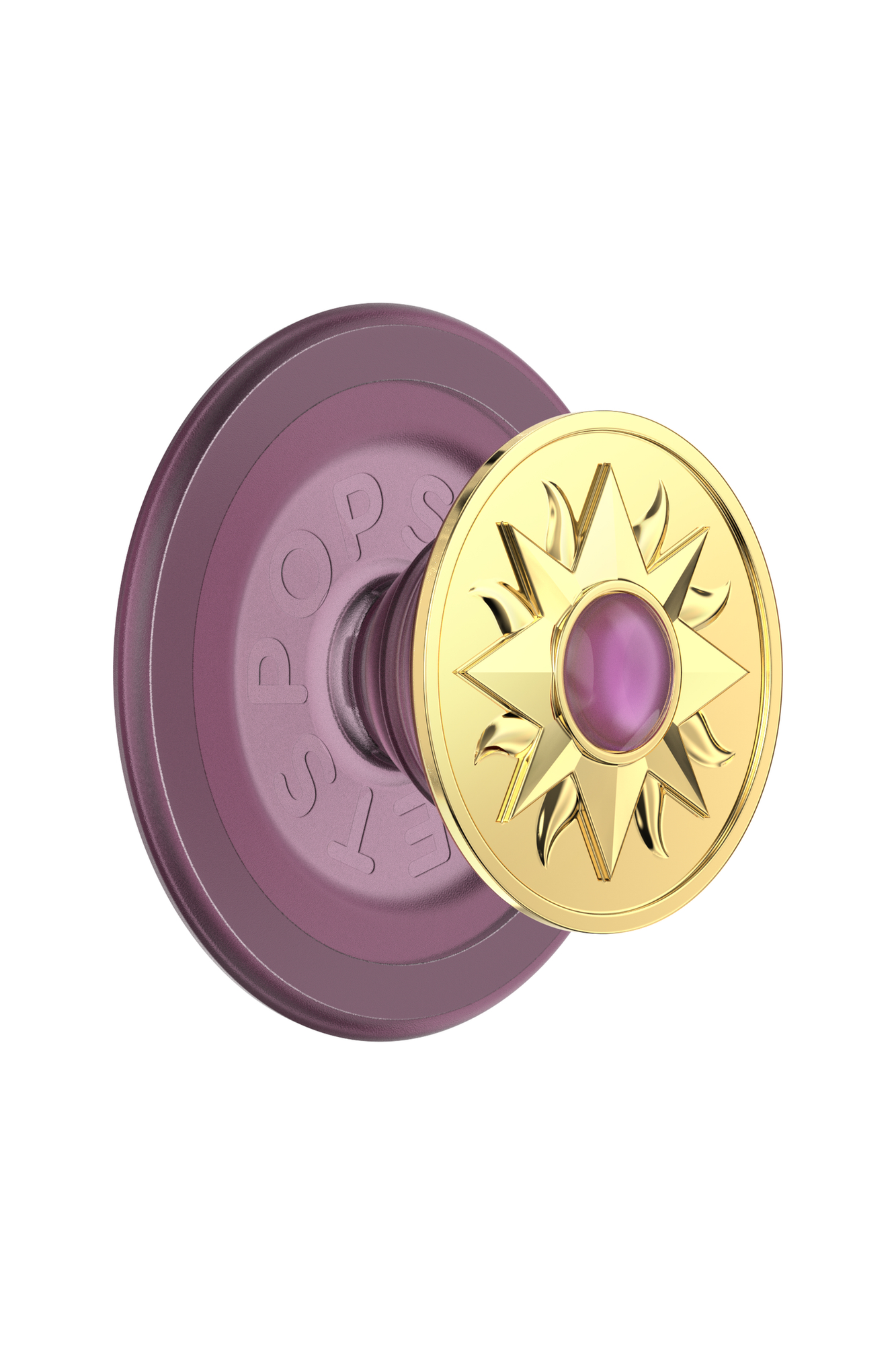 Enamel Sun Jewel Mauve | Purple