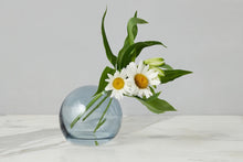 Glass Sphere Bud Vase | Denim Blue
