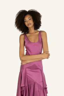 Evelyn Dress | Plum