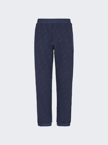 Men | Fendi | Embossed Jersey Sweatpants | Navy