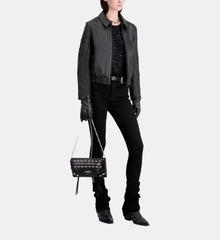 Leather Biker Jacket | Women | Black