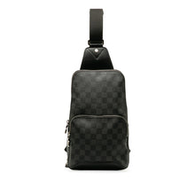 Louis Vuitton Pre-Owned Damier Graphite Avenue Sling | Women | Black