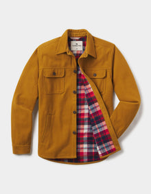 Men | Brightside Flannel Lined Workwear Jacket | Gold