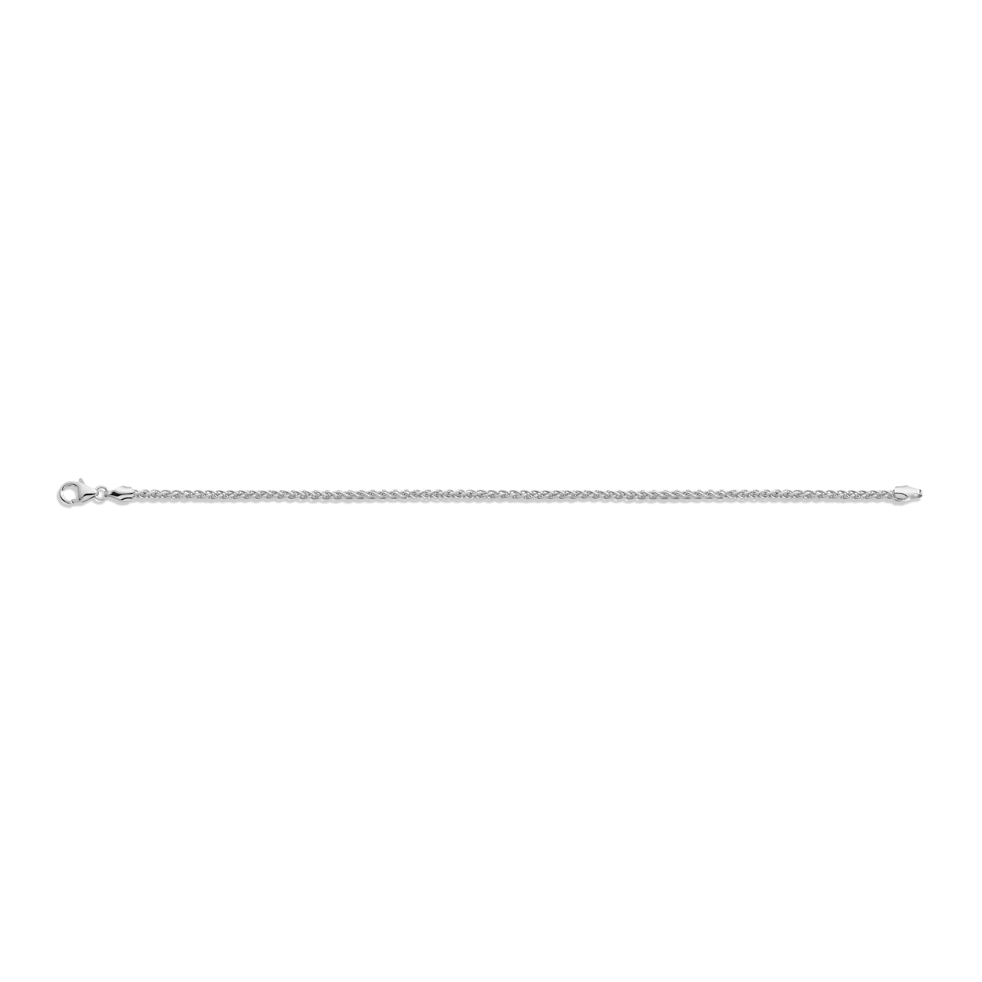 Dainty Wheat Chain Bracelet Vermeil White Gold 6in 6.5in 7in 7.5in