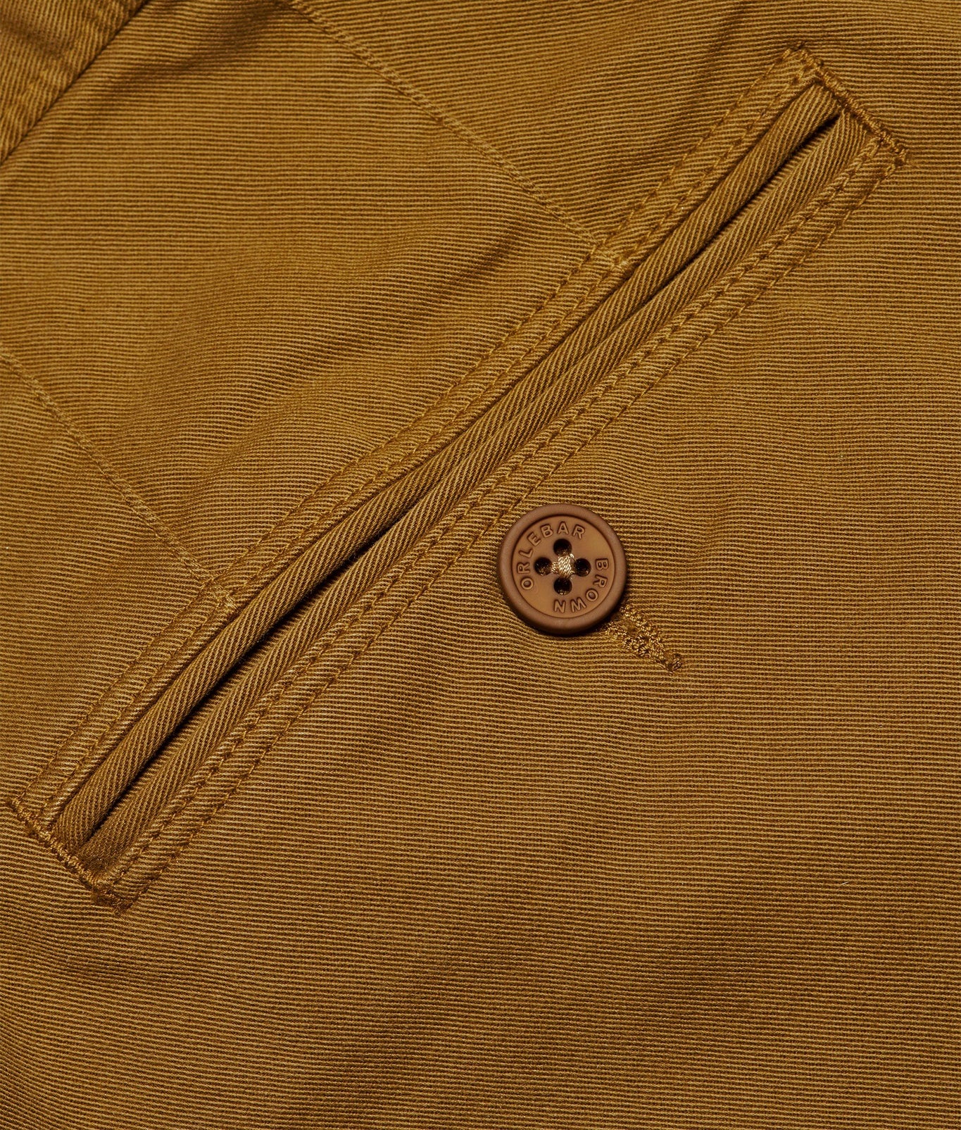 Fallon Stretch-Cotton Tailored Fit Stretch-Cotton Chinos | Golden Khaki