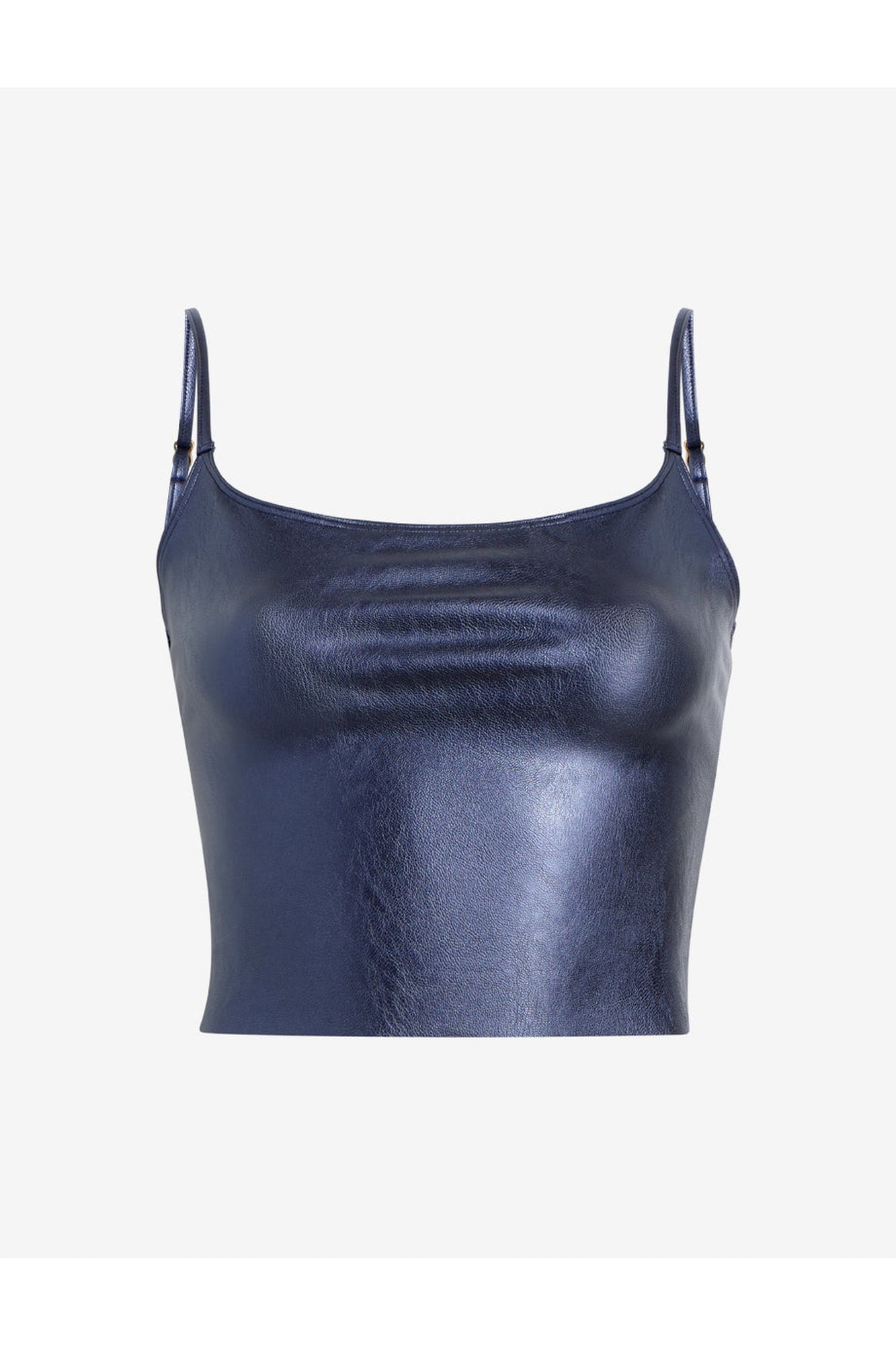 Faux Leather Cami Crop Top | Galaxy