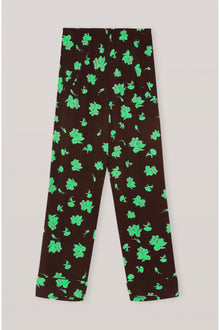 Floral Crepe Trousers | Mole