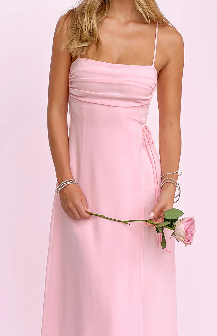 Flossie Sleeveless Prom Dress | Pink
