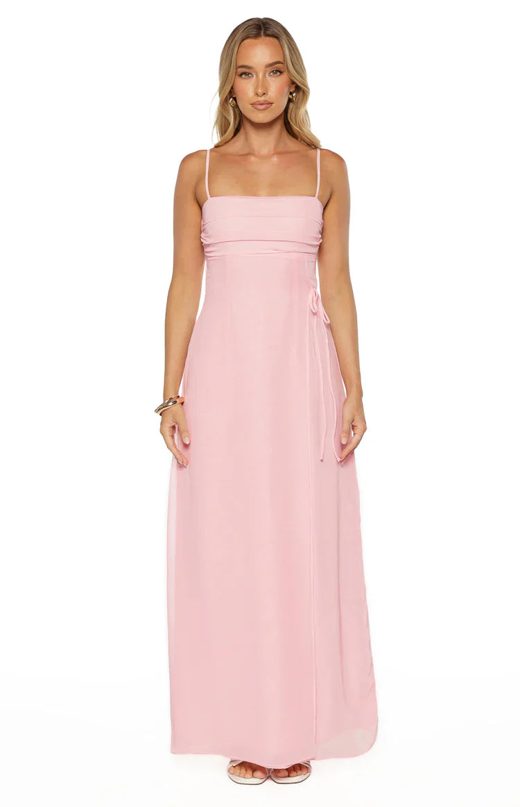 Flossie Sleeveless Prom Dress | Pink