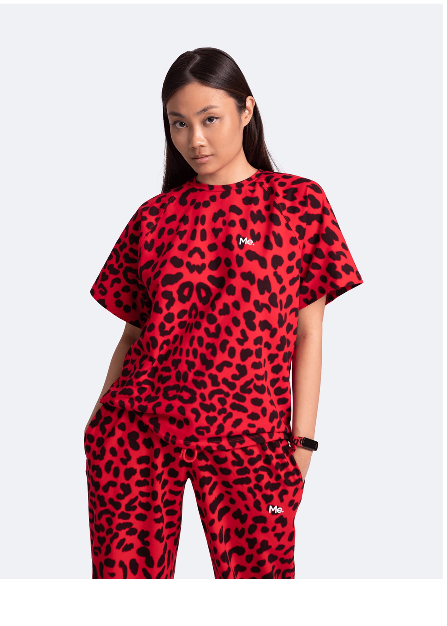 Free Flow T-Shirt | Red Leo
