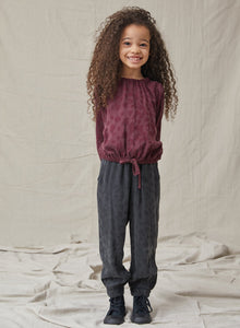 Girls |  Drapey Jogger | Charcoal