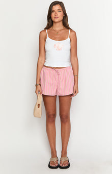 Gage Shorts | Pink Stripe