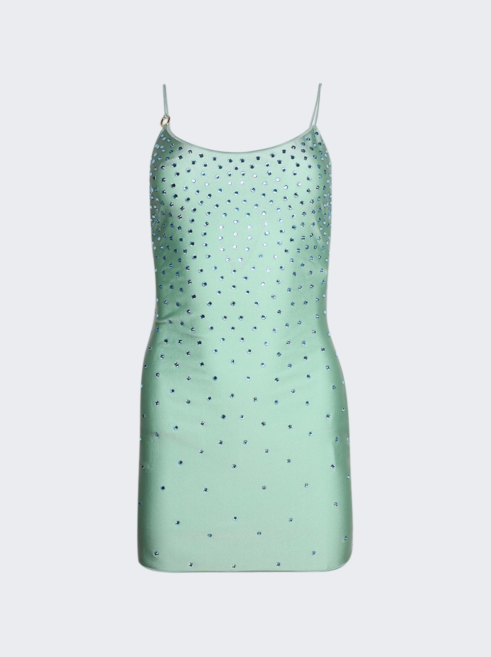 Women | Oséree | Full Gems Mini Dress | Aqua